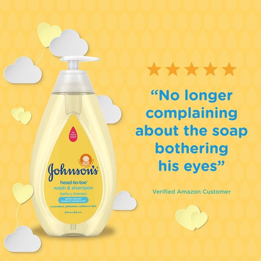 Johnson's Baby Body Wash Top-To-Toe 500Ml