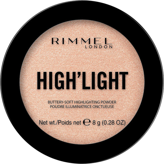 Rimmel High'Light Buttery-Soft Highlighting Powder 002 Candlelit 8G