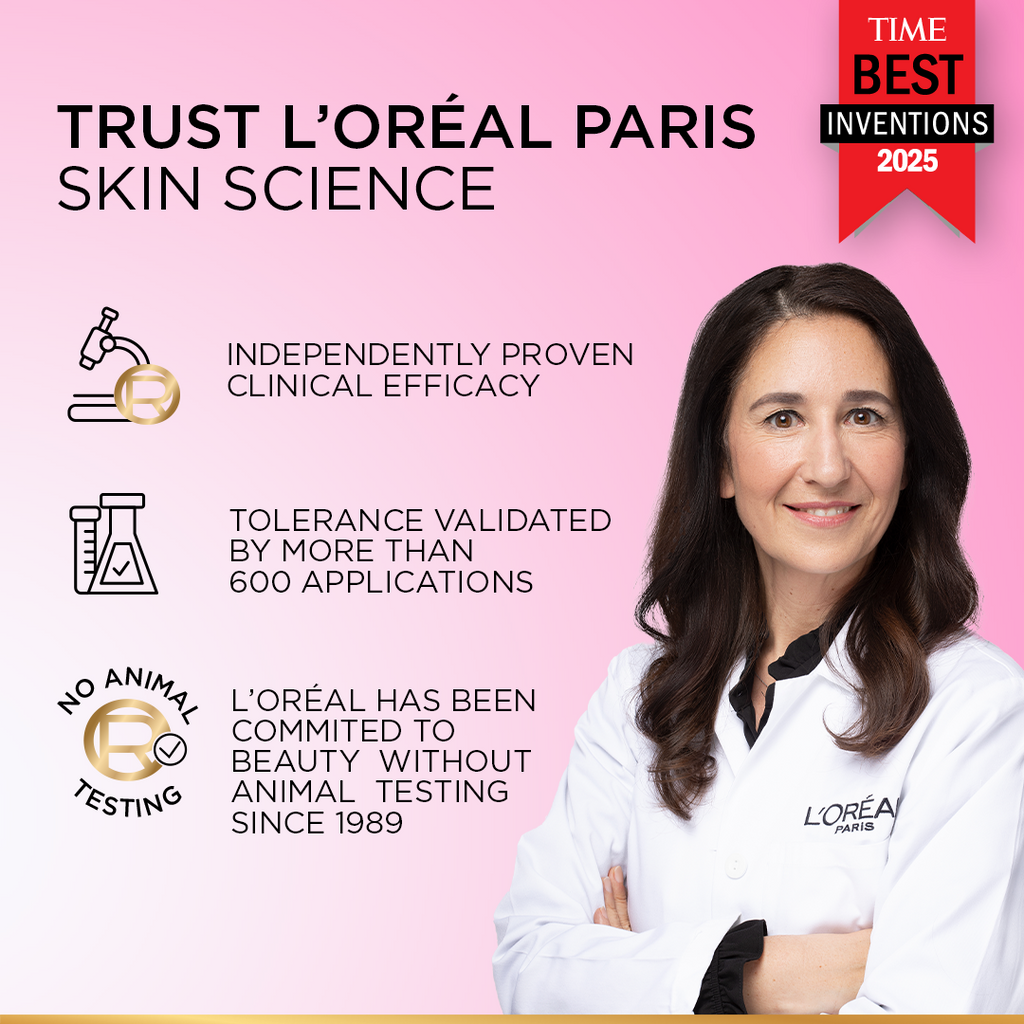 L'Oréal Paris - Glycolic Bright Matte Luminizing Cream With Melasyl - 30Ml