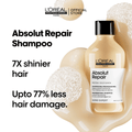 L'Oreal Professional - Serie Expert Absolute Repair Shampoo 300 ML - For Dry & Damaged Hair