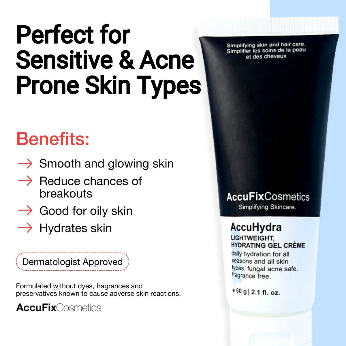 AccuFix - AccuHydra Hydrating Gel Crème
