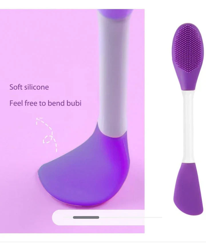 B&B Derma - Air Double Face Mask Brush With Face Mask Applicator Silicon