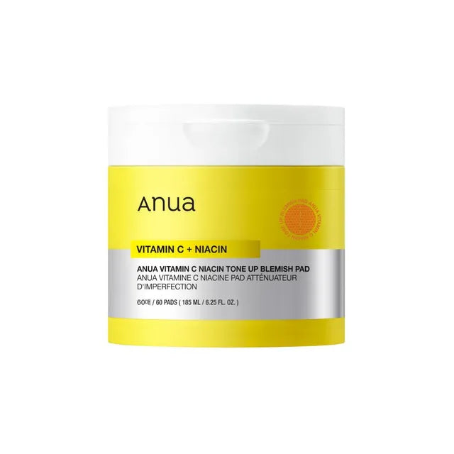 Anua - Vitamin C+ Niacin Tone Up Blemish Pad 60'S 185 ml