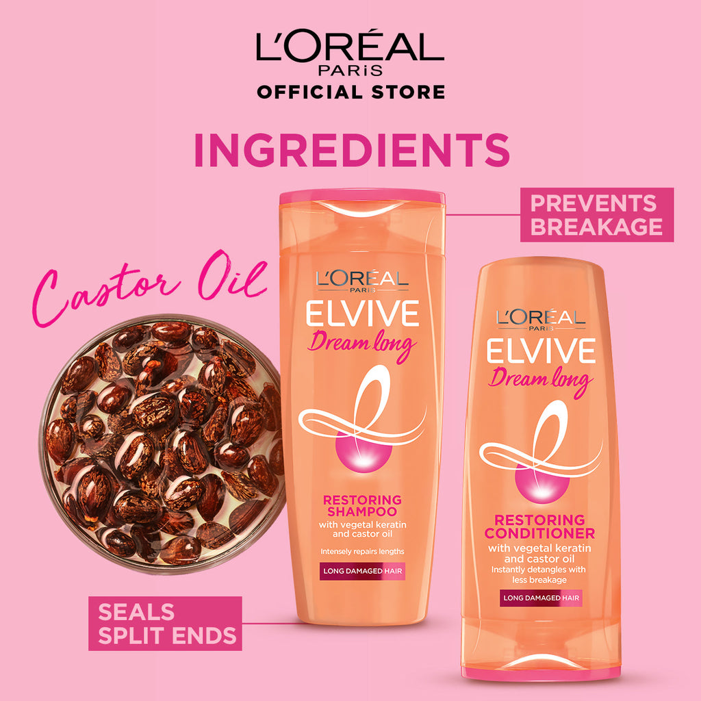 L'Oreal Paris Elvive Dream Long Conditioner 175 Ml - For Longer & Stronger Hair