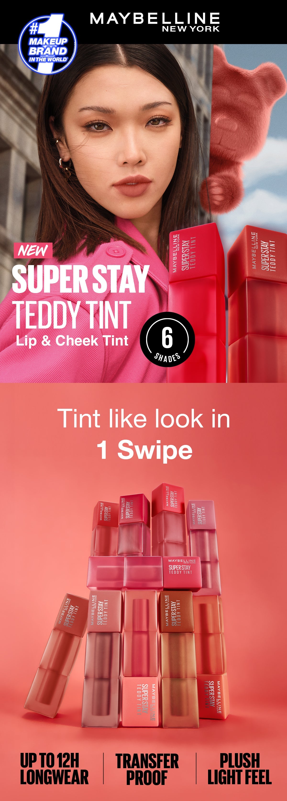Maybelline - Superstay Teddy Lip Tint