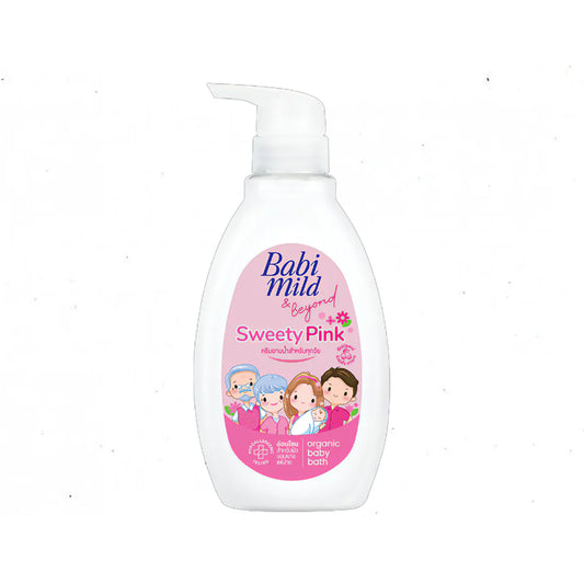 Babi Mild - Head & Body Bath Sweety Pink Organic - 380Ml