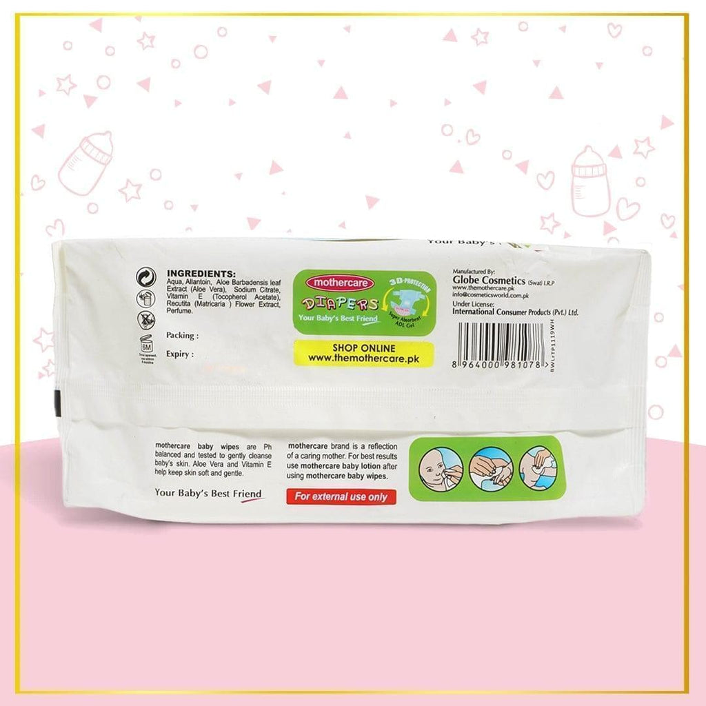 Mothercare - Baby Wipes LID - White