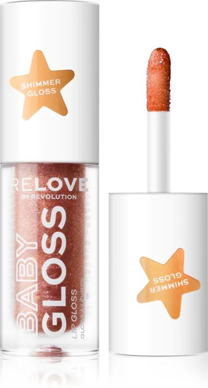 Makeup Revolution - Relove Baby Gloss Shimmer Pink Tulle