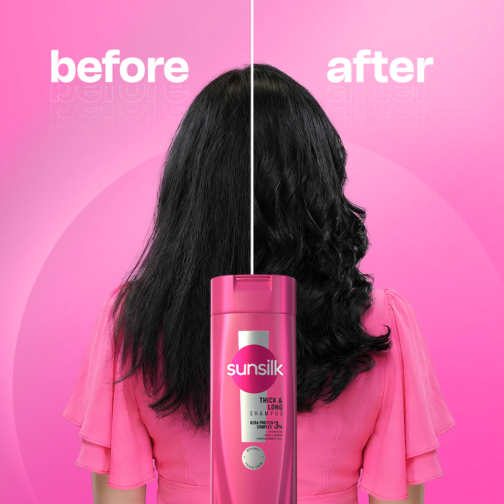 Sunsilk - Thick And Long Shampoo - 400ml