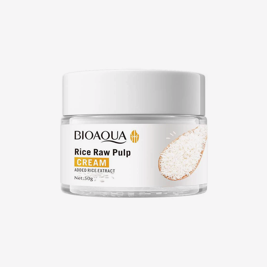 Bio Aqua - Rice Raw Pulp Facial Cream 50G