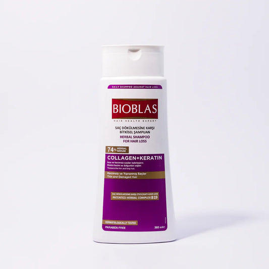 Bioblas Ahl Collagen+Keratin Shampoo 360Ml