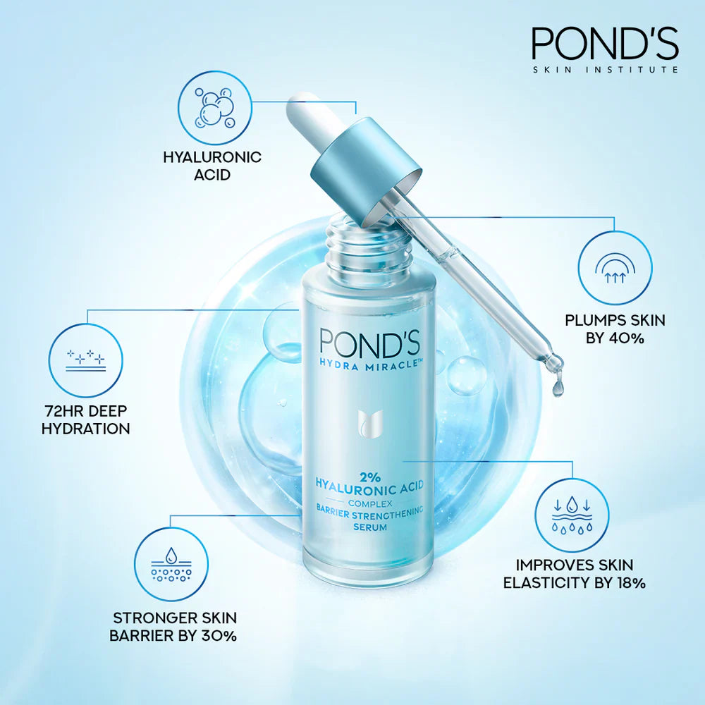 EXP 03/26 POND's Hydra Miracle Barrier Strengthening Serum - 15ml