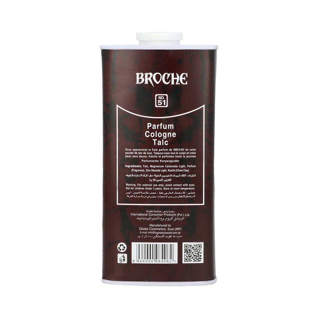 Broche - 51 Talcum Powder