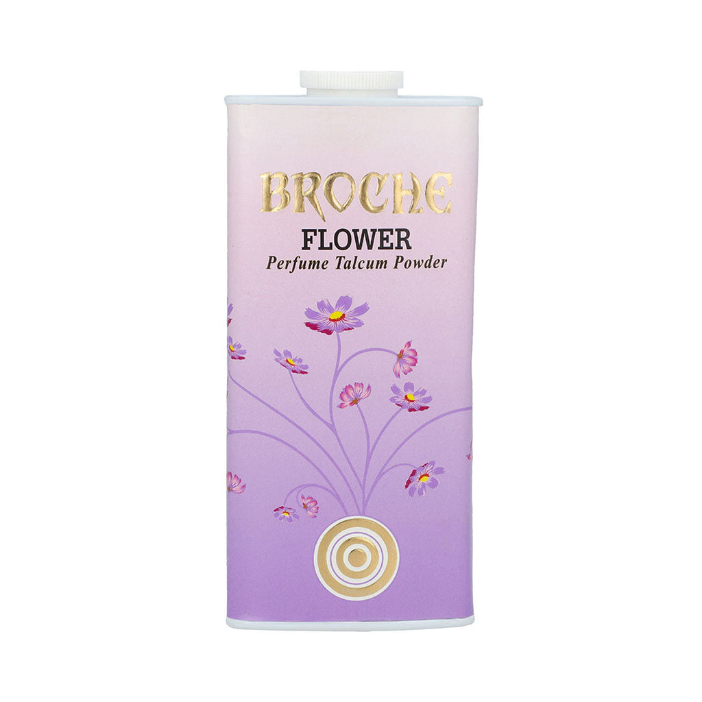 Broche - Flower Talcum Powder 125gm