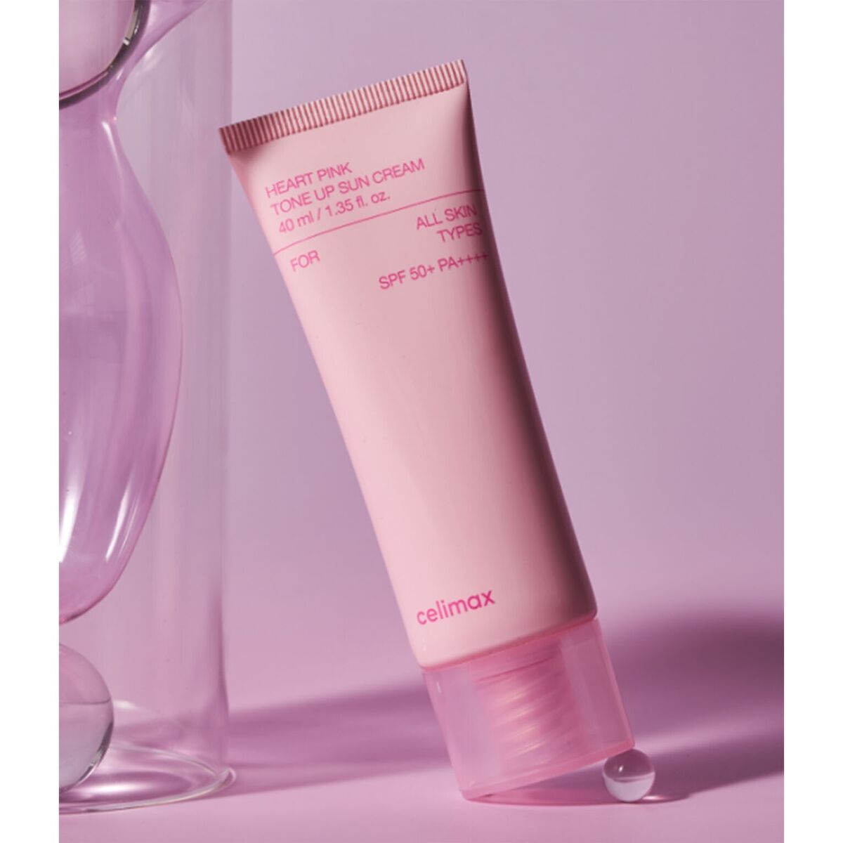 Celimax - Heart Pink Tone Up Sun Cream SPF 50+ - 40ml