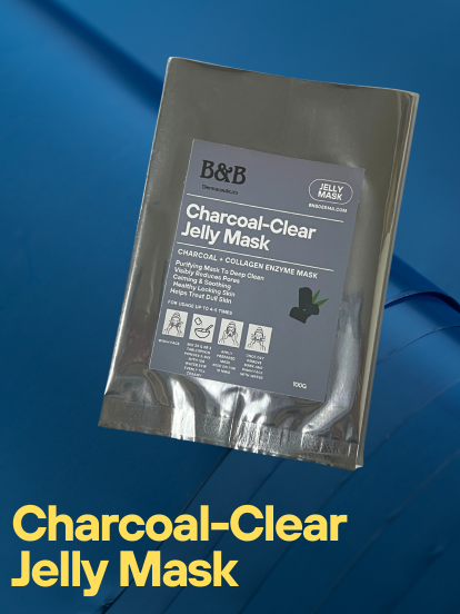 B&B Derma - Charcoal-Clear Jelly Mask