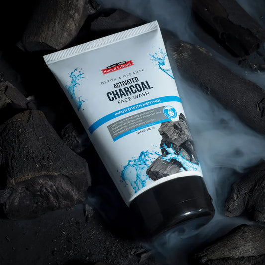 Saeed Ghani - Activated Charcoal Face Wash - Detox & Cleanse