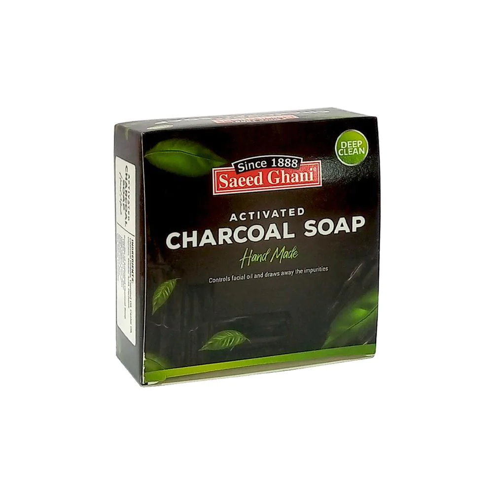 Saeed Ghani - Charcoal Handmade Soap 90gm
