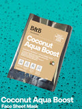 B&B Derma - Coconut Aqua Boost Face Sheet Mask