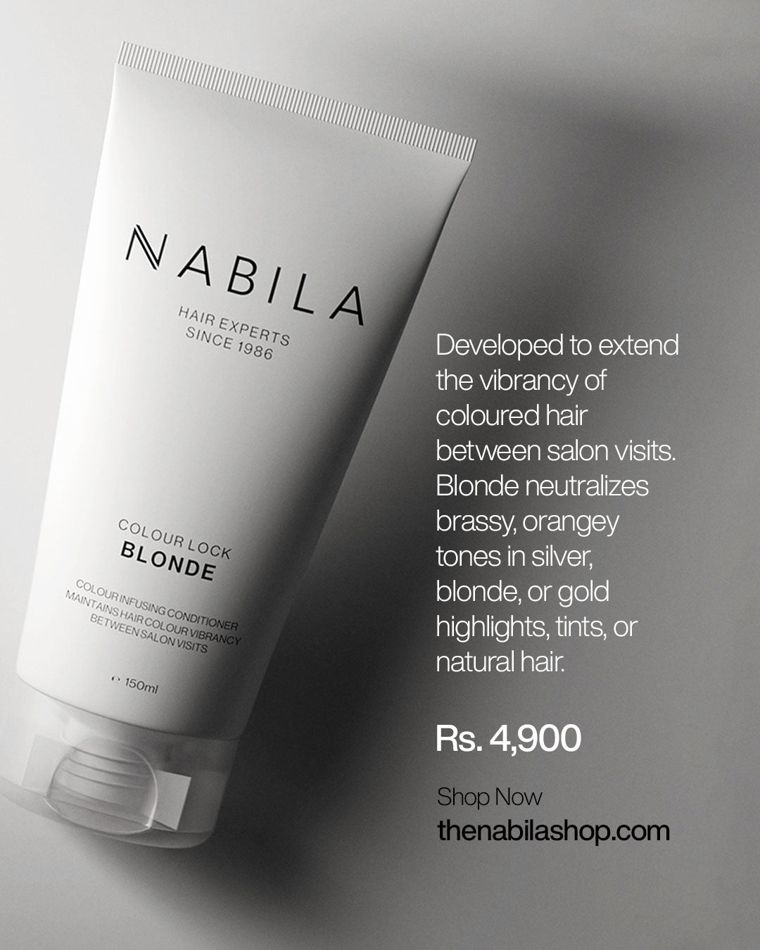 Nabila Haircare - Colour Lock - Blonde