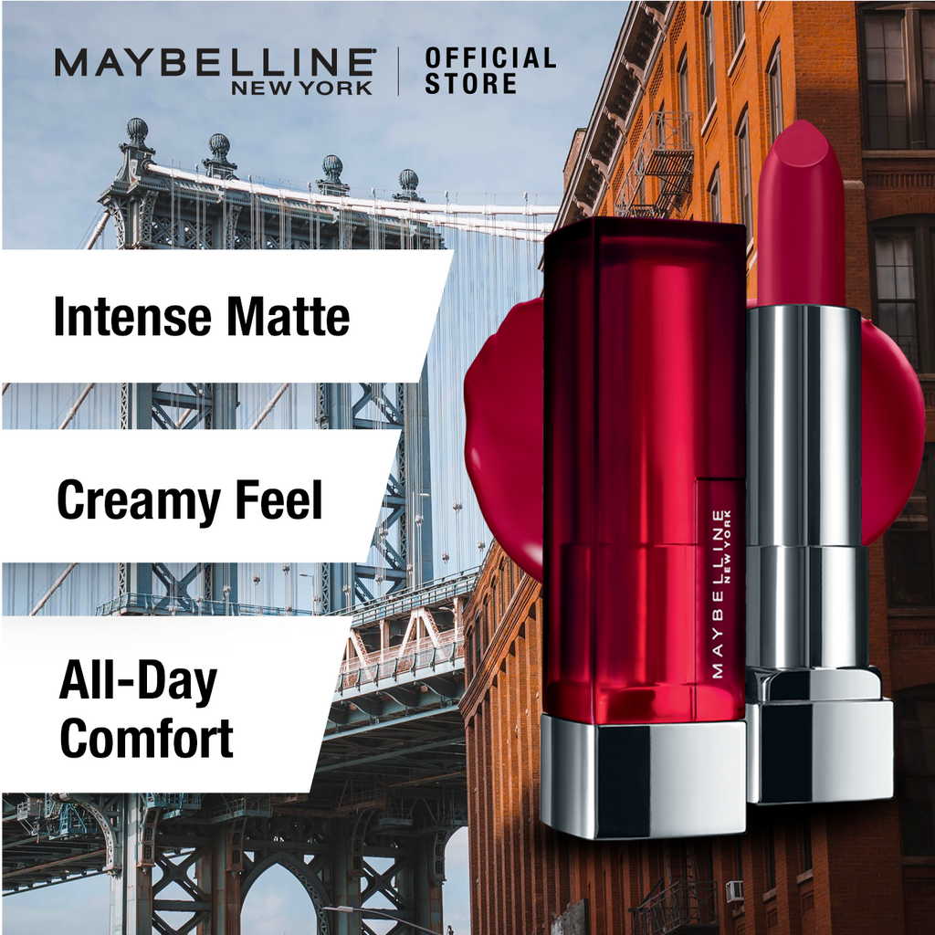 Maybelline New York Color Sensational® The Mattes Matte Finish Lipstick