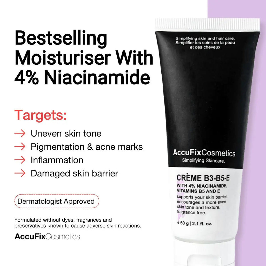 AccuFix - Crème B3-B5-E with 4% niacinamide