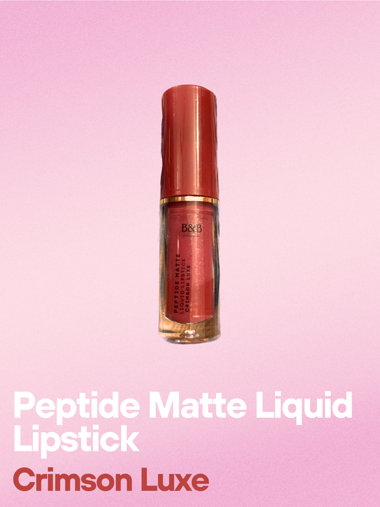 B&B Derma - Crimson Luxe Â€â€œ Peptide Matte Liquid Lipstick