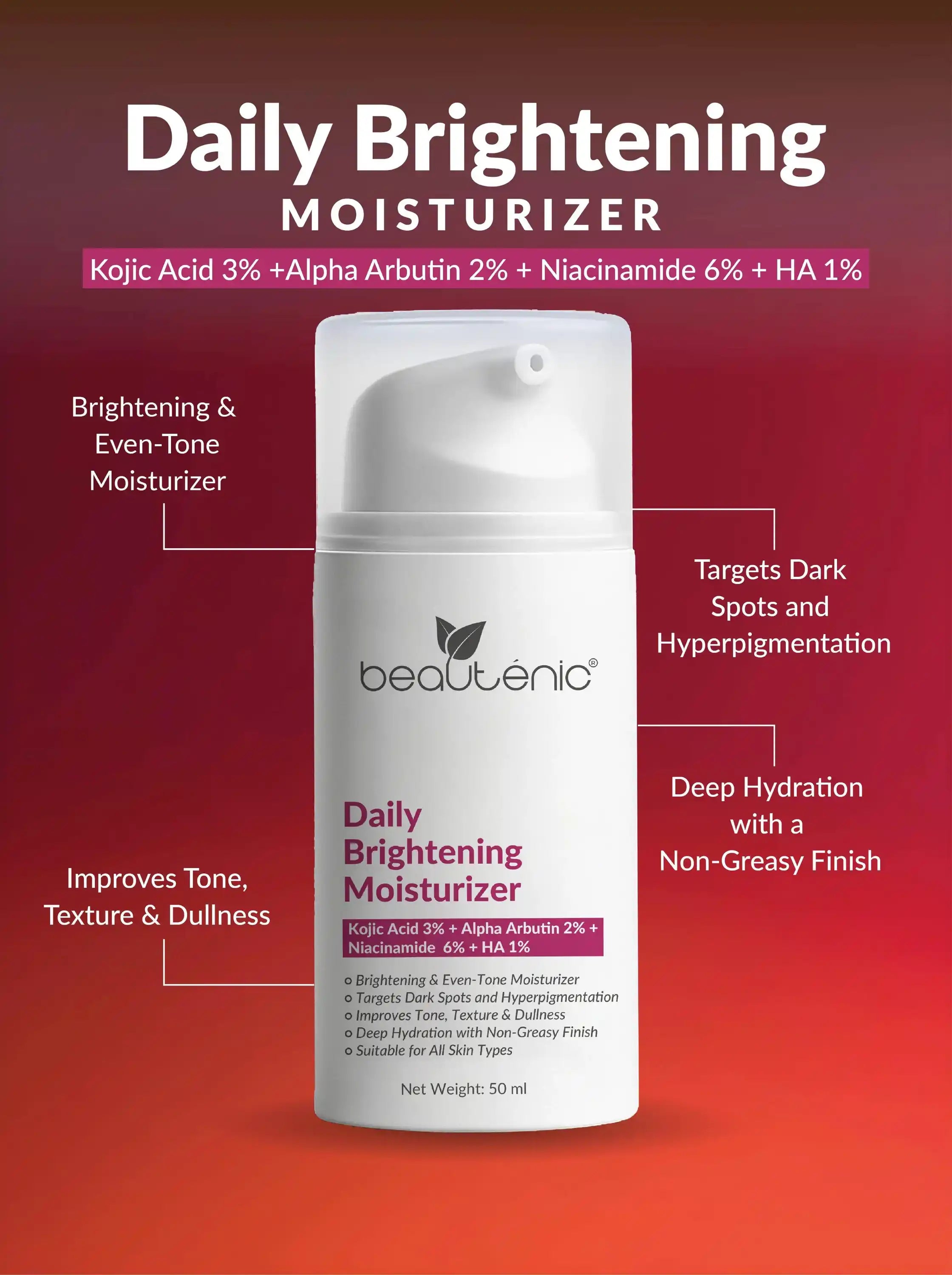Beautenic - Daily Brightening Moisturizer