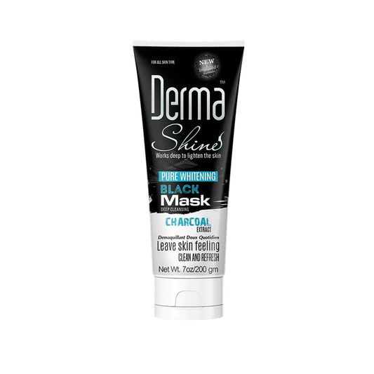 Derma Shine Charcoal Peel Off Black Mask