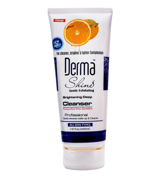 Derma Shine Gently Exfoliating Brightening Deep Cleanser 200Gm