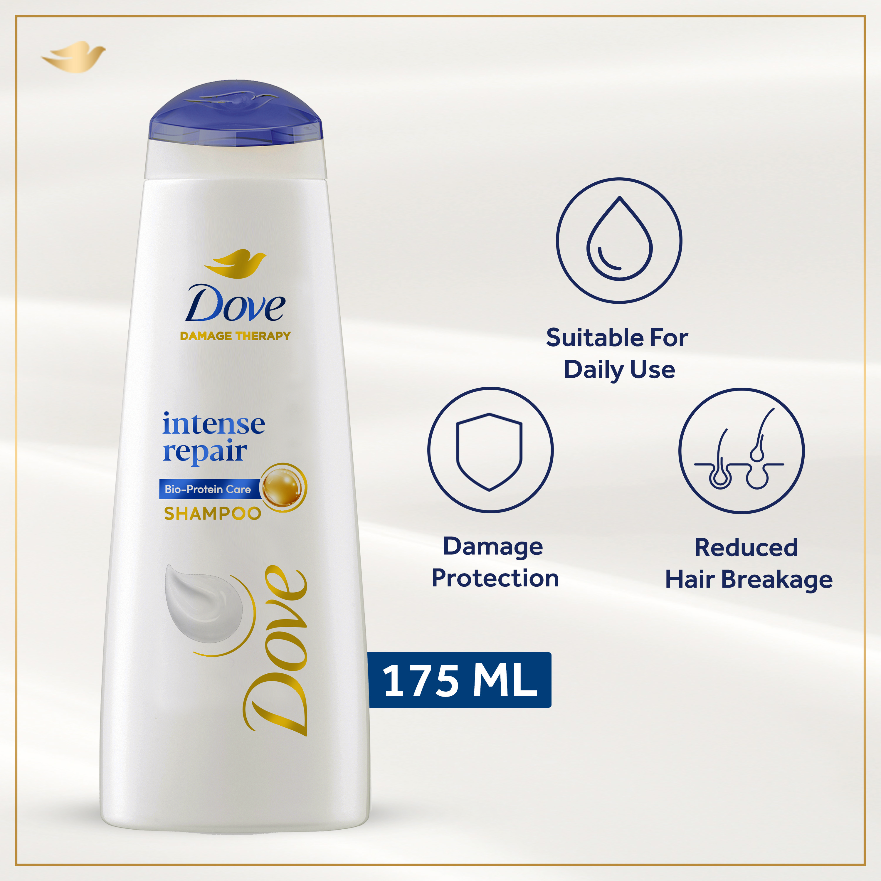 Dove - Intense Repair Shampoo - 175ml