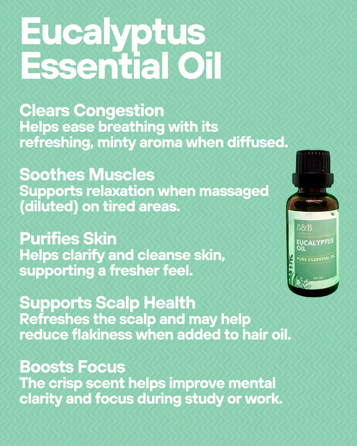 B&B Derma - Eucalyptus Essential Oil