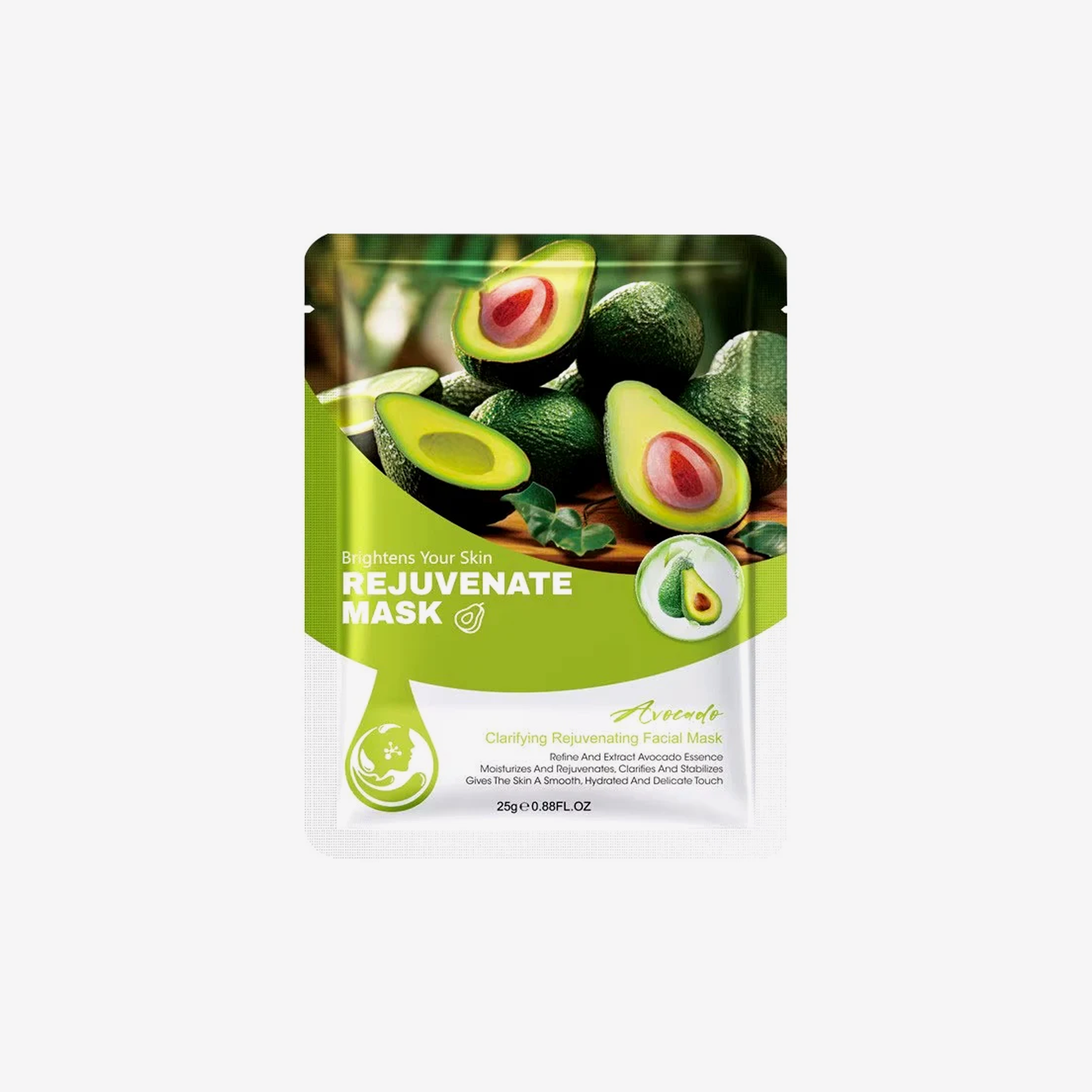 Fayankou Avocado Clarifying Rejuvenating Facial Mask 25G