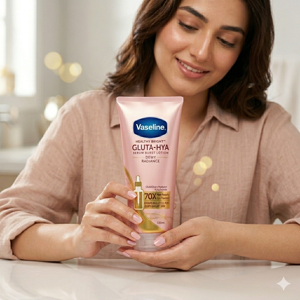 Vaseline - Dewy Radiance Gluta-HYA Lotion Serum Burst - 330ml