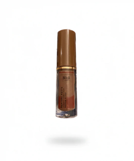 B&B Derma - Mocha Bliss Â€â€œ Peptide Matte Liquid Lipstick