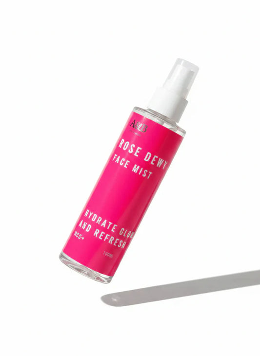 B&B Derma - Rose Dewy - Rose Water Face Mist On The Go 200Ml