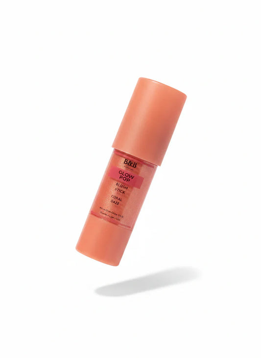B&B Derma - Coral Daze - Glow Pop Blush Stick