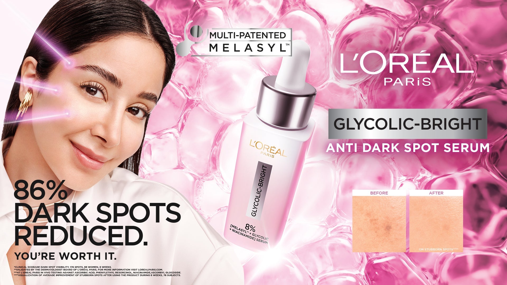 L’Oréal Paris - Glycolic Bright Melasyl Anti Dark Spot Serum
