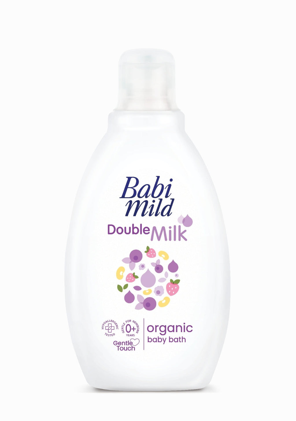 Babi Mild Head & Body Bath Double Milk Organic