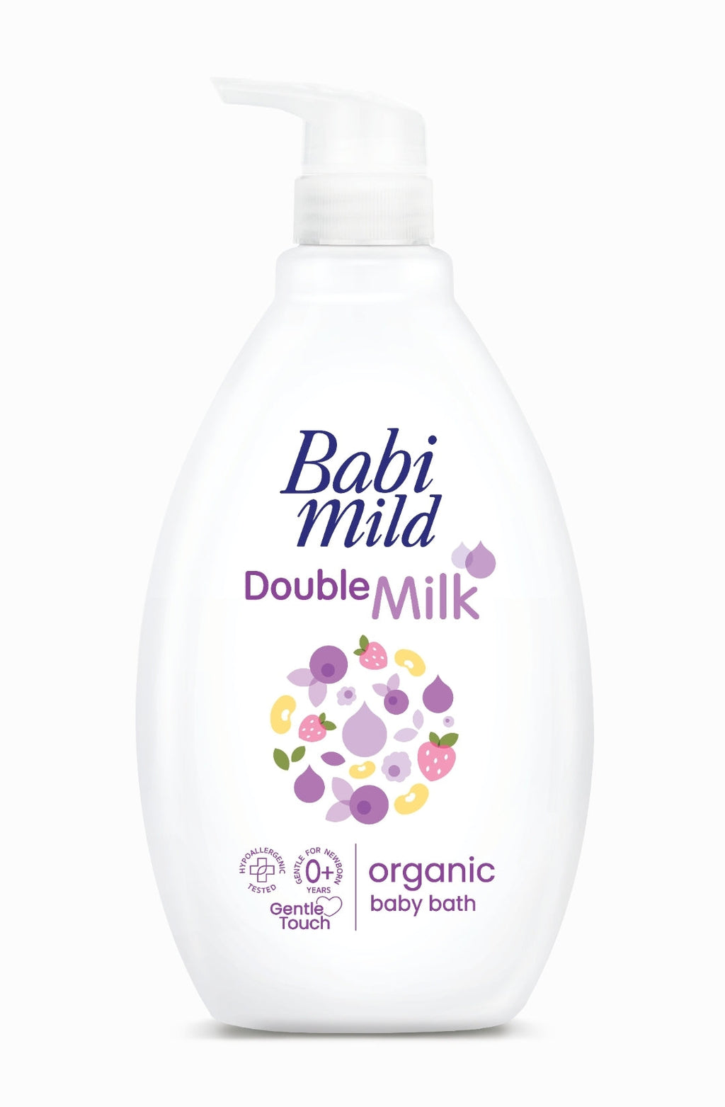 Babi Mild Head & Body Bath Double Milk Organic