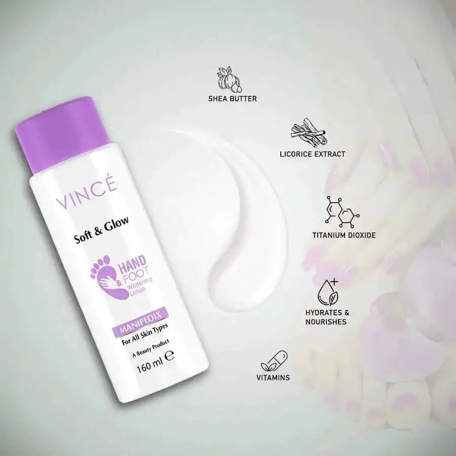 Vince - Hand Foot Whitening Lotion - 160Ml