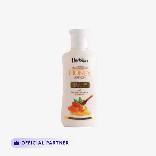 Herbion Moisturizing Honey Lotion 100Ml - Natural Skin Moisturizer