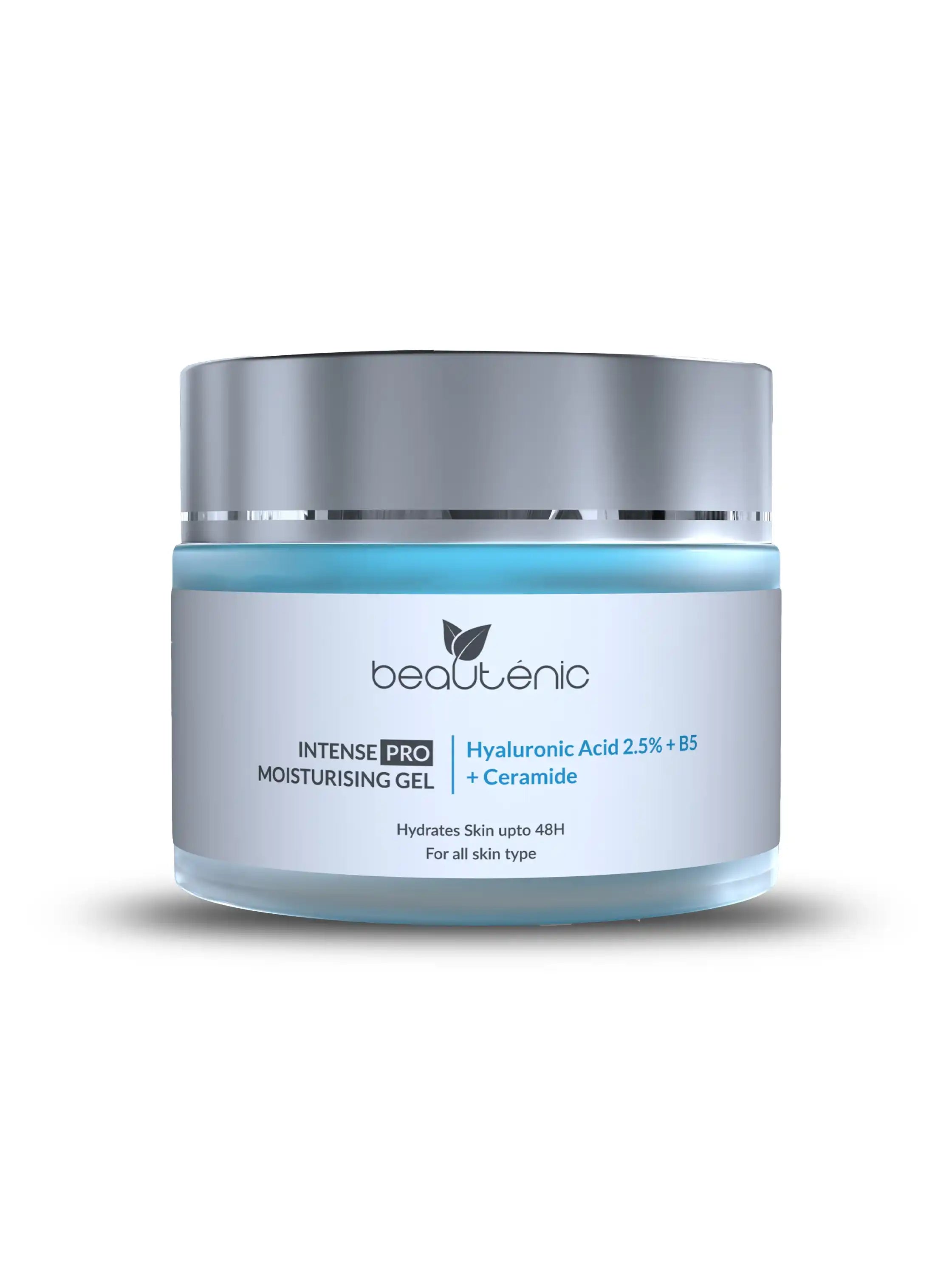 Beautenic - Intense Pro Moisturising Gel with Hyaluronic Acid 2.5% + B5 + Ceramide