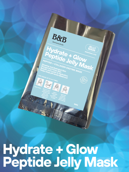 B&B Derma - Hydrate + Glow Peptide Jelly Mask
