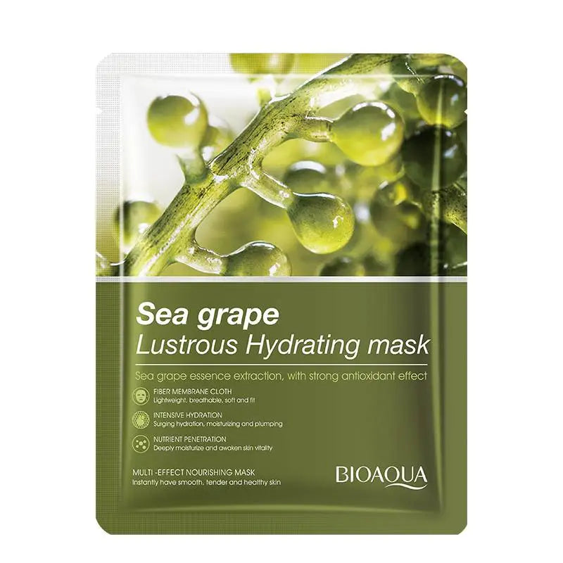 Bioaqua - Sea Grape Lustrous Hydrating Facial Mask 25G - 1 Pc