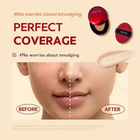 Tirtir - Mask Fit Red Cushion - 21N Ivory - 18g