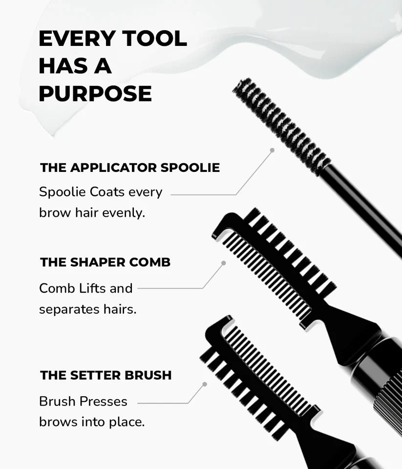 AQ Cosmetics - Browlin - The Hold Artist Brow Gel