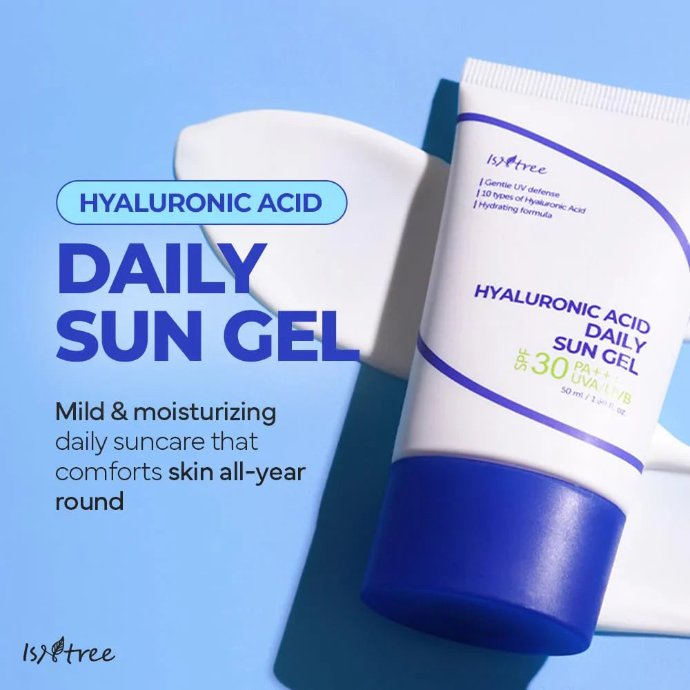Isntree - Hyaluronic Acid Daily Sun Gel SPF 30+ PA++++ 50ml