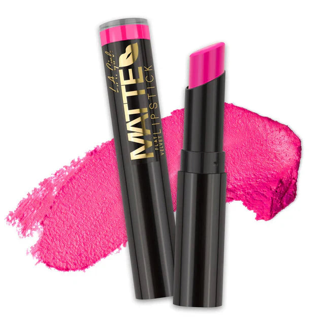 L.A. Girl - Matte Flat Velvet Lipstick - Electric
