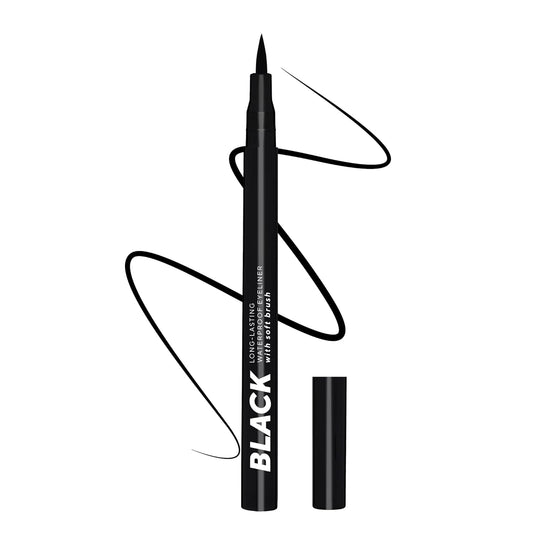 Lamel - Black Eyeliner With Soft Brush - 401 Deep Black
